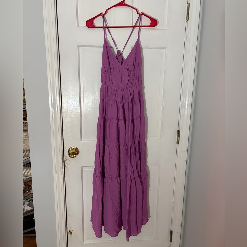 Abercrombie flowy maxi dress
